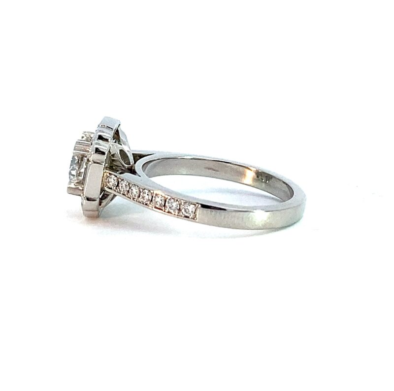 Vintage Design Diamond Cluster Ring - Image 4