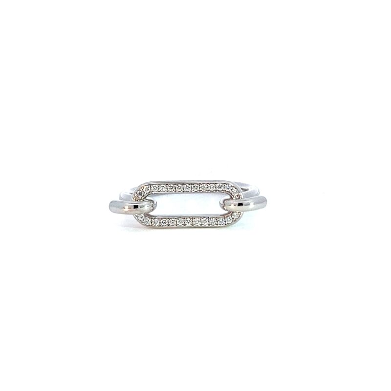 Contemporary Design Diamond Ring
