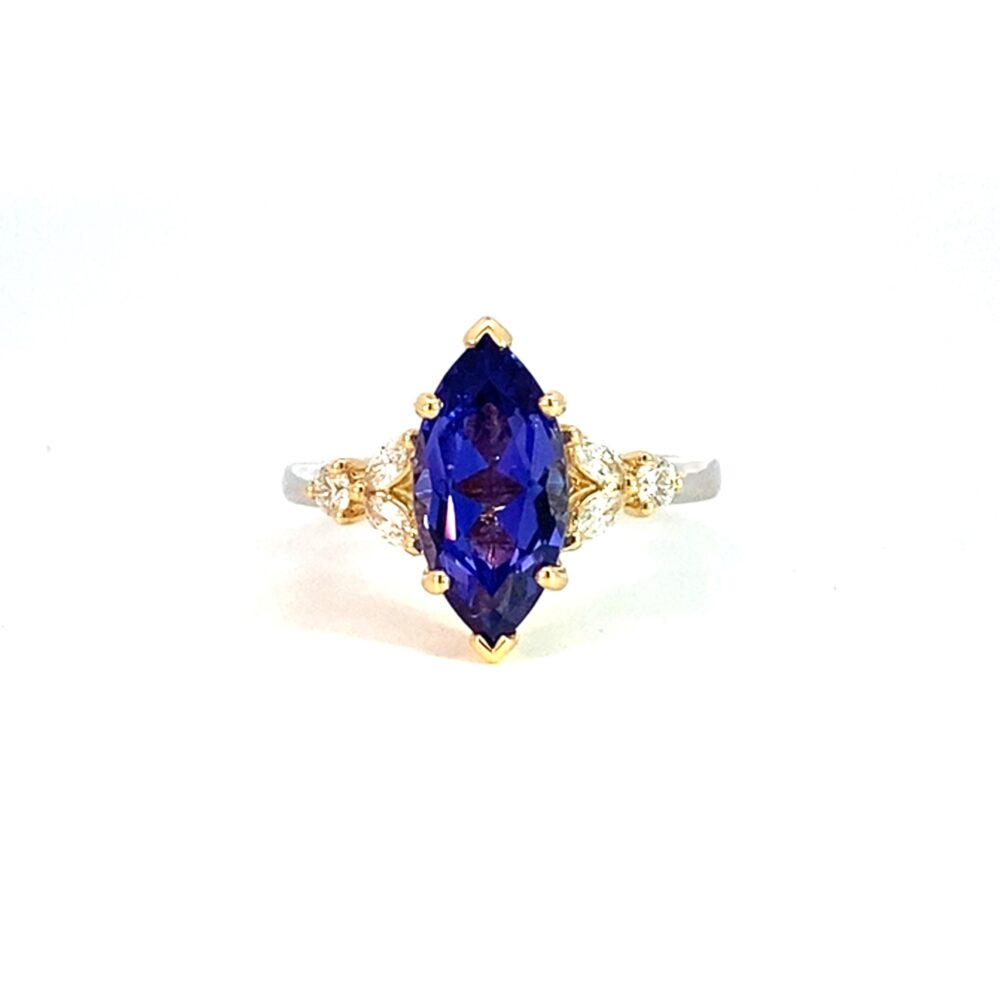 Tanzanite & Diamond Ring