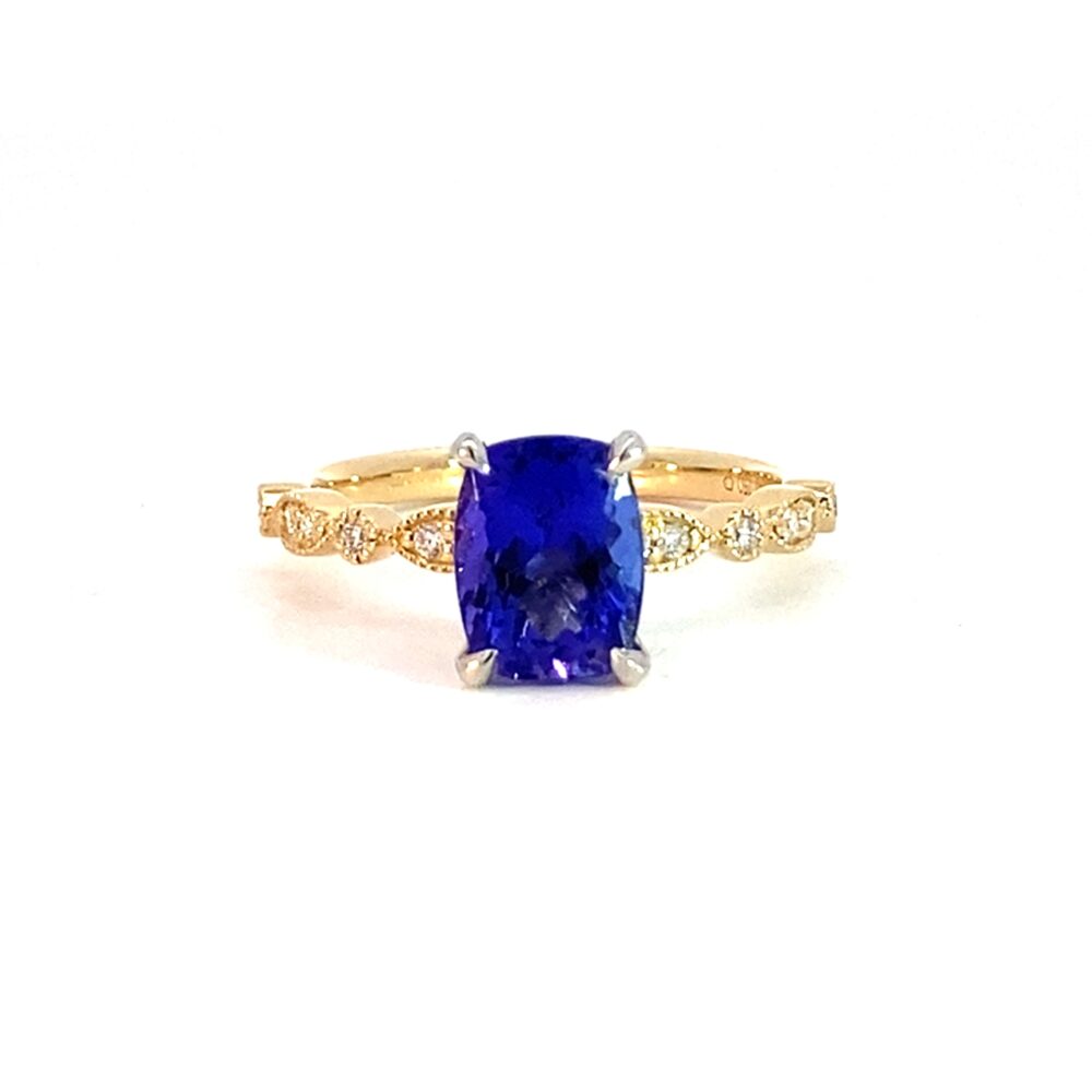 Tanzanite & Diamond Ring
